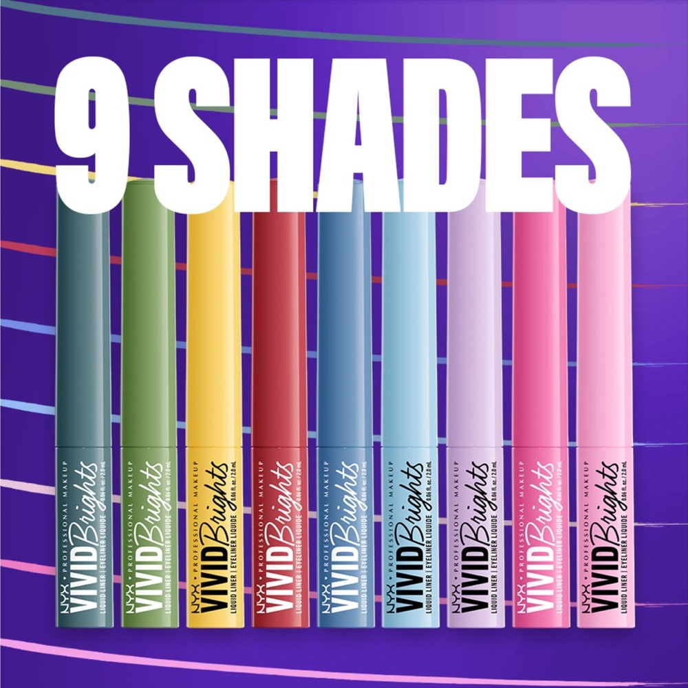 PICK ONE- NYX Vivid Brights Eyeliner - 9 Shades $11MSRP